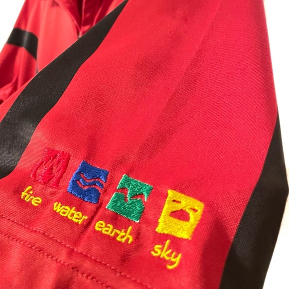 Nike Dri-fit Red and Black Jersey Short Sleeve Dr-Fit Shirt - Picture 4 of 4